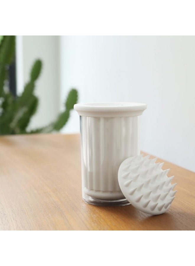 منظف ​​ومدلك مخالب الحيوانات الأليفة من بيت كيت - أبيض - متوسط